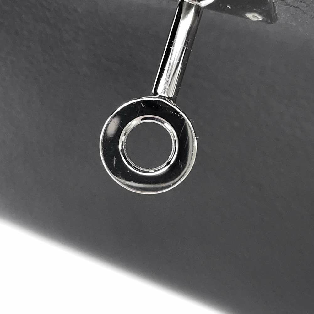 エルメス バーキン25 ブラック/シルバー金具 トゴ C刻印 HERMES Birkin ハンドバッグ 黒