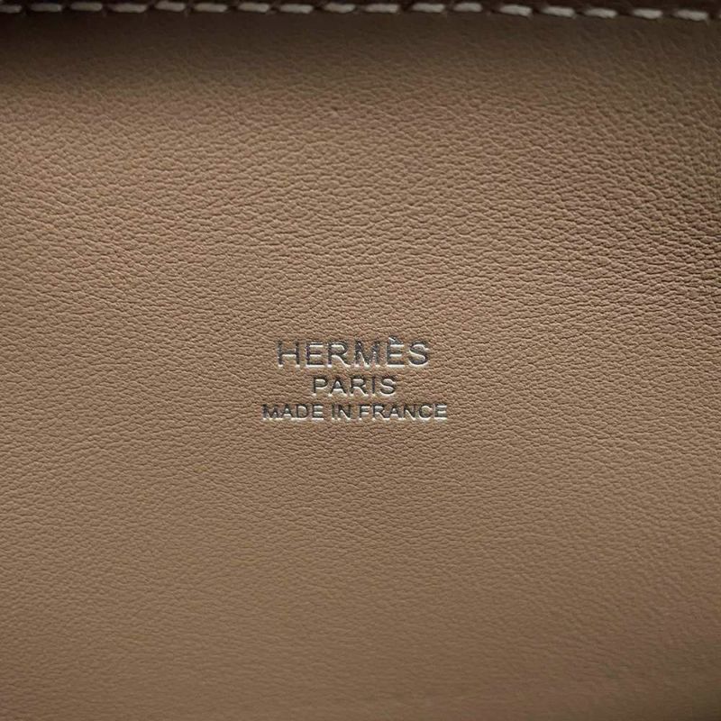 エルメス ボリード1923 25 エトゥープ/シルバー金具 エプソン K刻印 HERMES 2wayショルダー