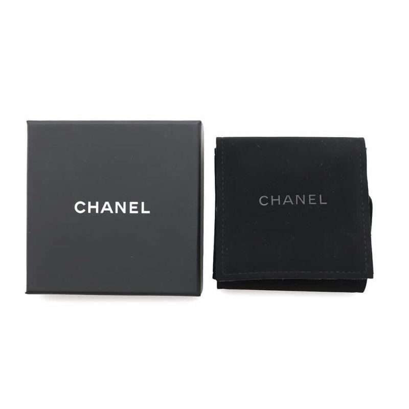 シャネル ブローチ ココマーク ラインストーン B 23V ABB918 CHANEL アクセサリー 黒