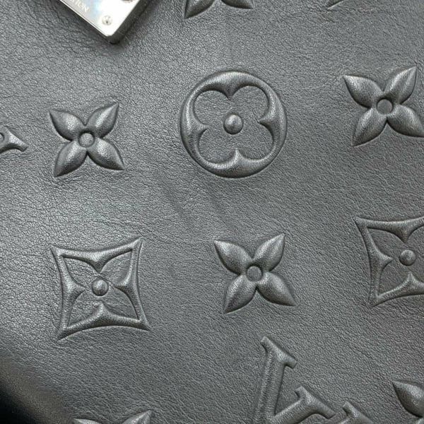 ルイヴィトン ハンドバッグ モノグラム カーフレザー サイドトランク M21709 2way ブラック 黒