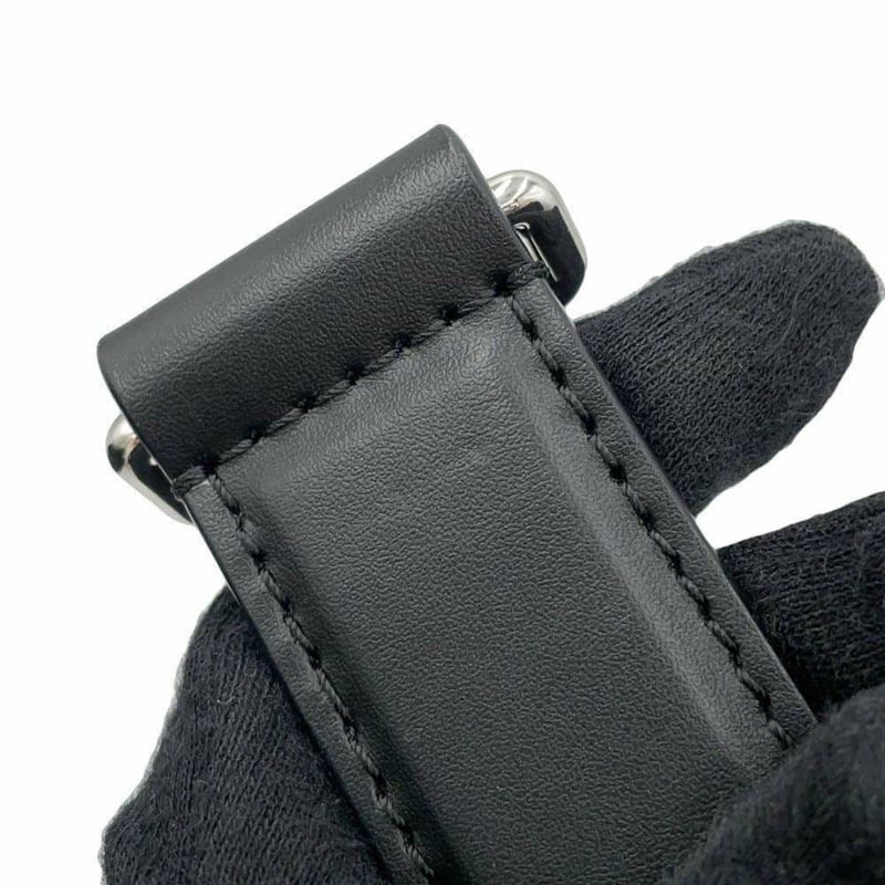 ルイヴィトン ハンドバッグ モノグラム カーフレザー サイドトランク M21709 2way ブラック 黒