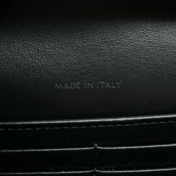 セリーヌ チェーンウォレット トリオンフ シャイニーカーフレザー 10L033DPV CELINE 黒