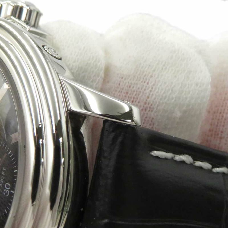 ブランパン レマン トリプルカレンダー ムーンフェイズ 2763-1130A-11 BLANCPAIN 腕時計 黒文字盤