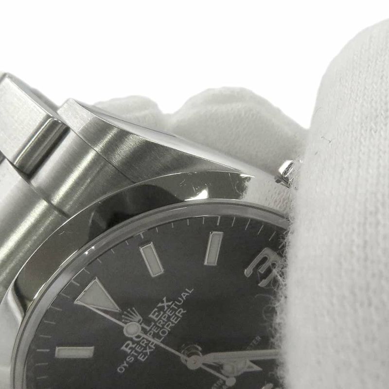 ロレックス エクスプローラー1 124270 ROLEX 腕時計 黒文字盤