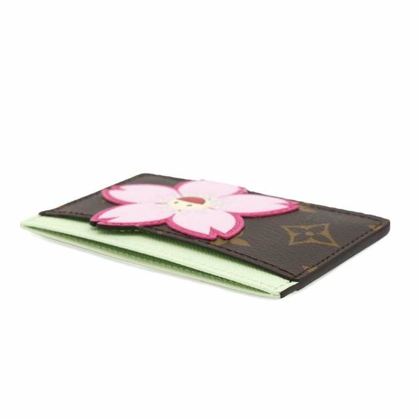 ルイヴィトン カードケース モノグラム LV × TM カードケース ポルト カルト・サーンプル M13429 村上隆 コラボ
