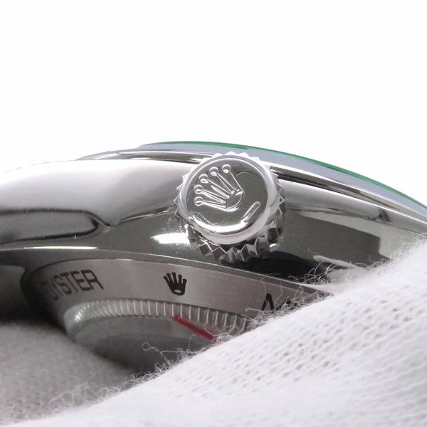 ロレックス ミルガウス グリーンガラス ランダムシリアル ルーレット 116400GV ROLEX 腕時計 Zブルー文字盤