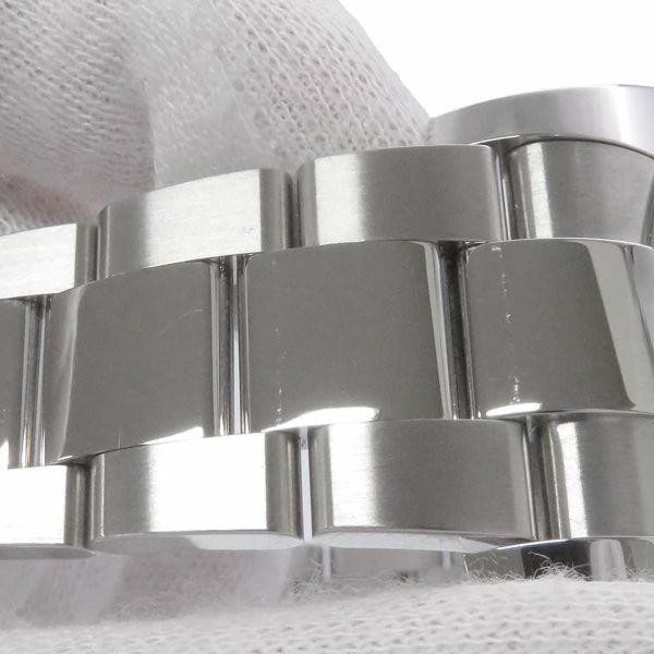 ロレックス ミルガウス グリーンガラス ランダムシリアル ルーレット 116400GV ROLEX 腕時計 Zブルー文字盤