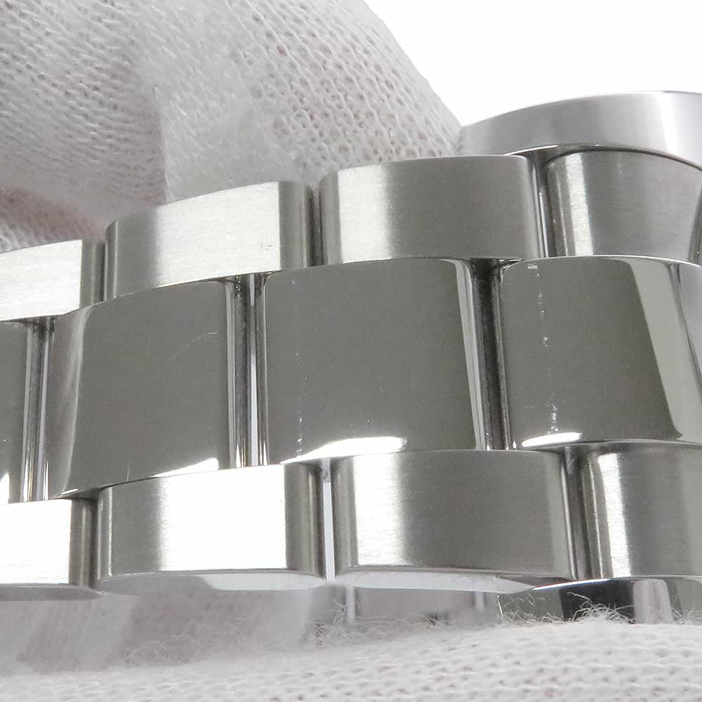 ロレックス ミルガウス グリーンガラス ランダムシリアル ルーレット 116400GV ROLEX 腕時計 Zブルー文字盤