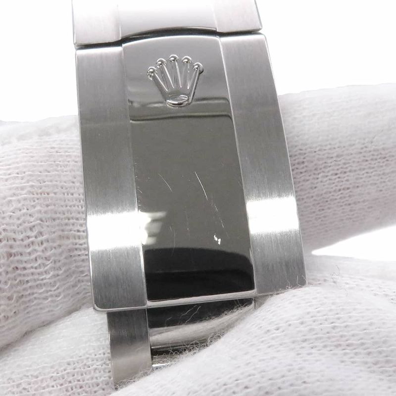 ロレックス ミルガウス グリーンガラス ランダムシリアル ルーレット 116400GV ROLEX 腕時計 Zブルー文字盤