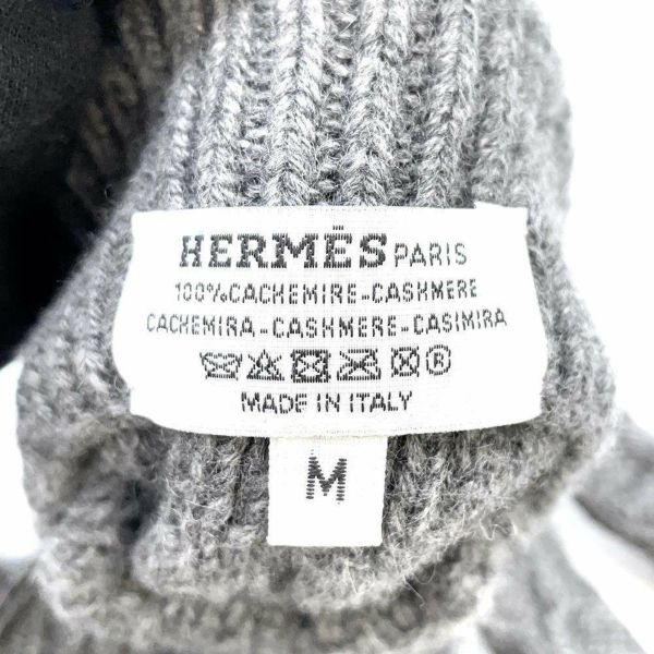 エルメス グローブ トリ・マイヨン カシミヤ サイズM HERMES 手袋