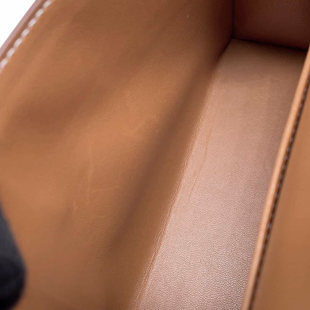 エルメス ハンドバッグ ミニケリードゥ 外縫い ゴールド/シルバー金具 エプソン W刻印 2wayショルダー