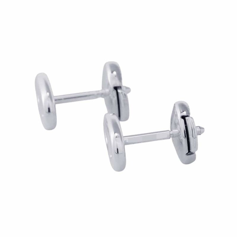 エルメス ピアス シェーヌダンクルモチーフ TPM SV925 HERMES ジュエリー スタッドピアス