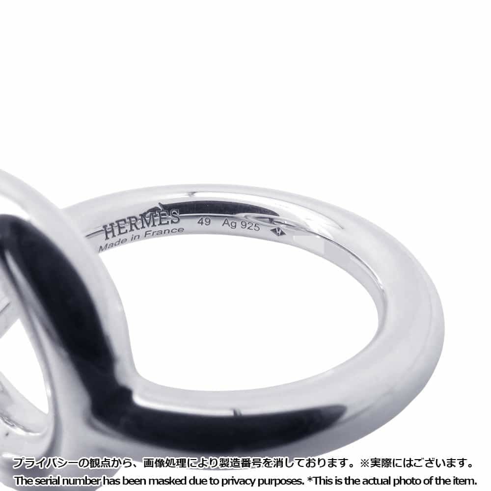 エルメス リング エシャペ MM SV925シルバー リングサイズ49 HERMES ジュエリー 指輪 Echapee