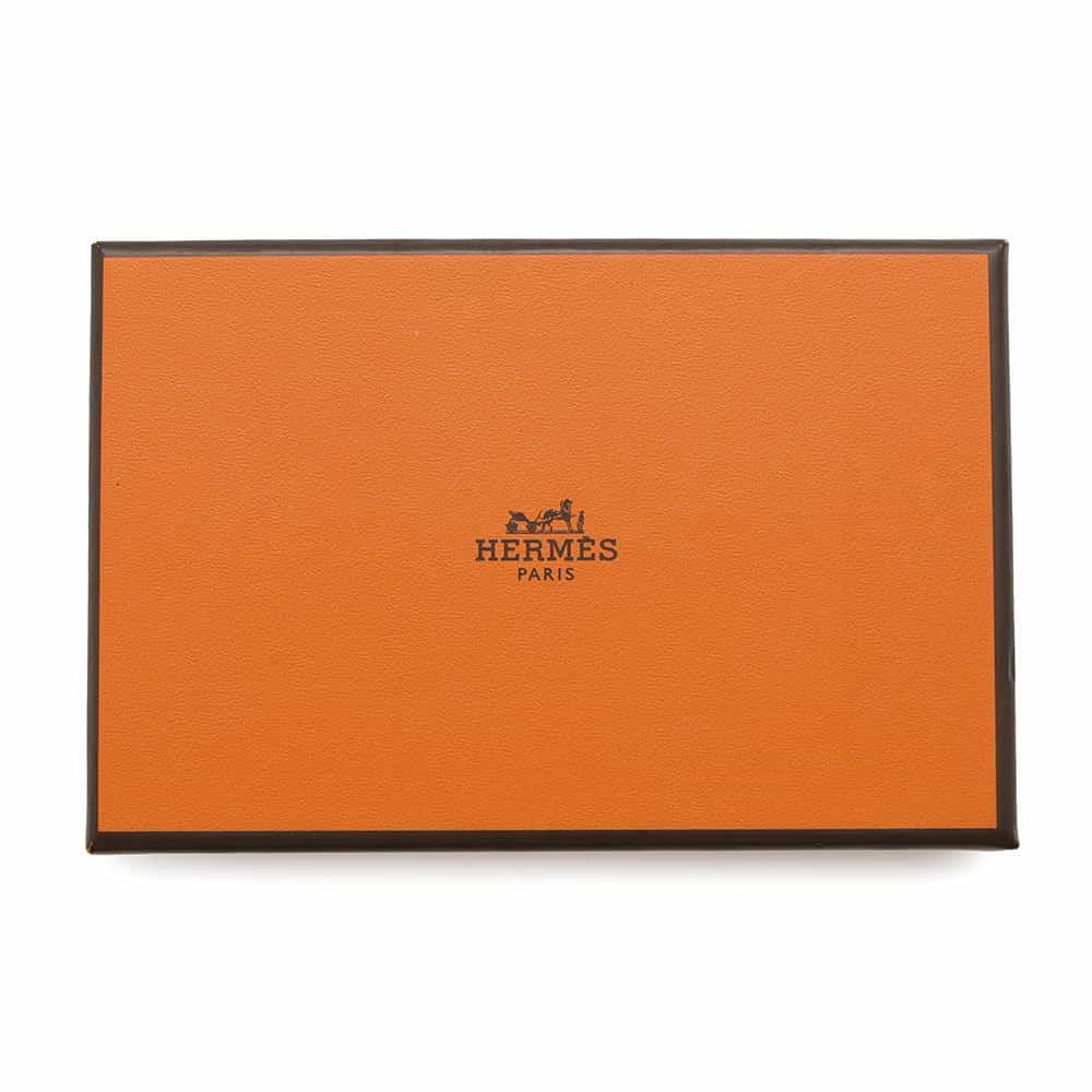 エルメス コインケース カルヴィ デュオ ローズアザレ/シルバー金具 エプソン B刻印