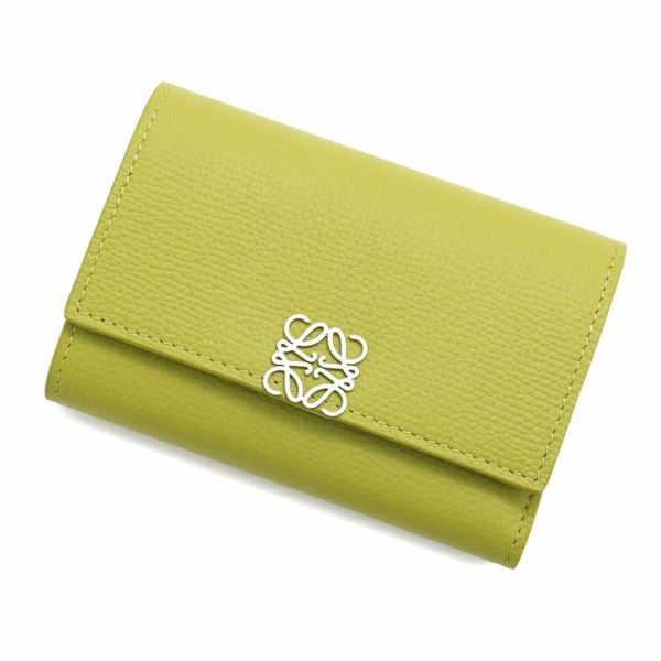 ロエベ 三つ折り財布 アナグラム バーティカル ウォレット スモール C821S33X07 LOEWE 財布