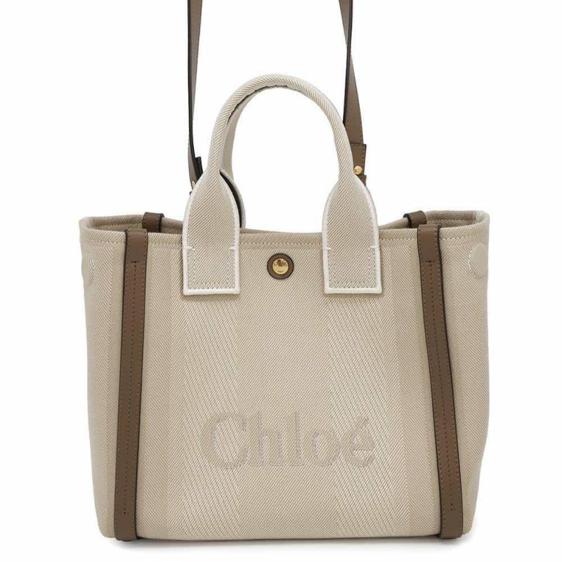 クロエ トートバッグ キャリー スモール キャンバス CHC25SS911O6523N Chloe 2wayショルダーバッグ