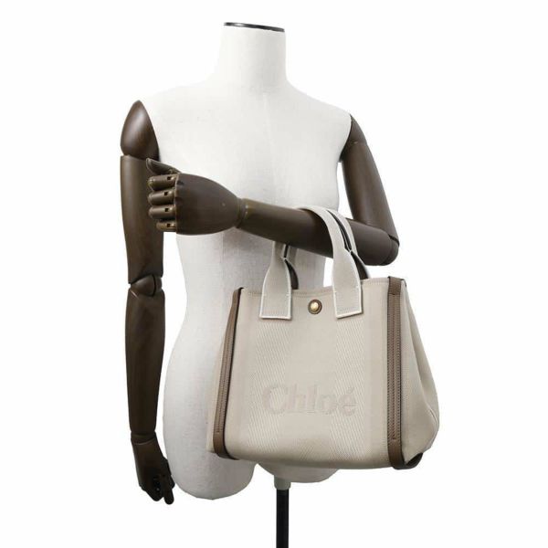 クロエ トートバッグ キャリー スモール キャンバス CHC25SS911O6523N Chloe 2wayショルダーバッグ