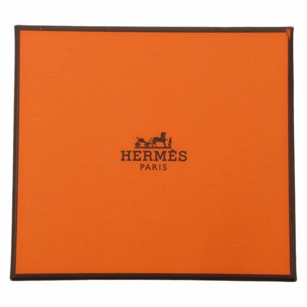 エルメス コインケース バスティア エトゥープ ヴォーエプソン B刻印 HERMES 財布