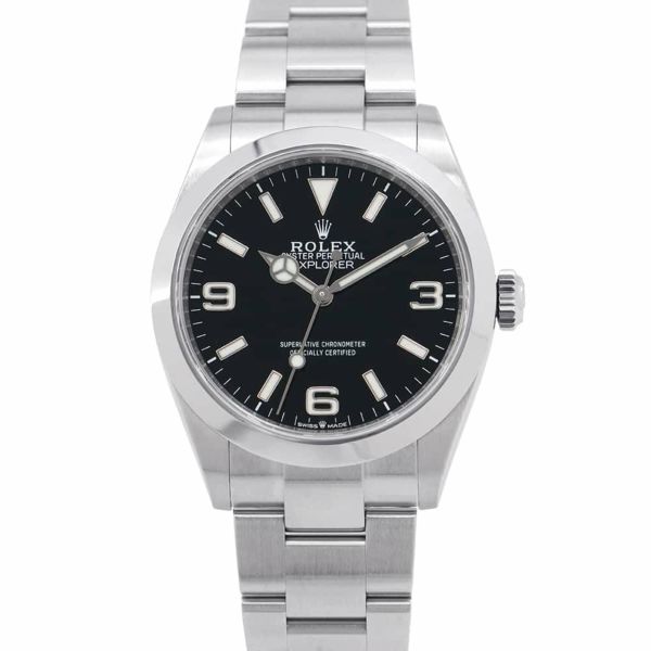 ロレックス エクスプローラー 40 224270 ランダムシリアル ルーレット ROLEX 腕時計 黒文字盤