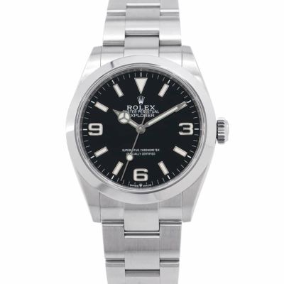 ロレックス エクスプローラー 40 224270 ランダムシリアル ルーレット ROLEX 腕時計 黒文字盤 安心保証