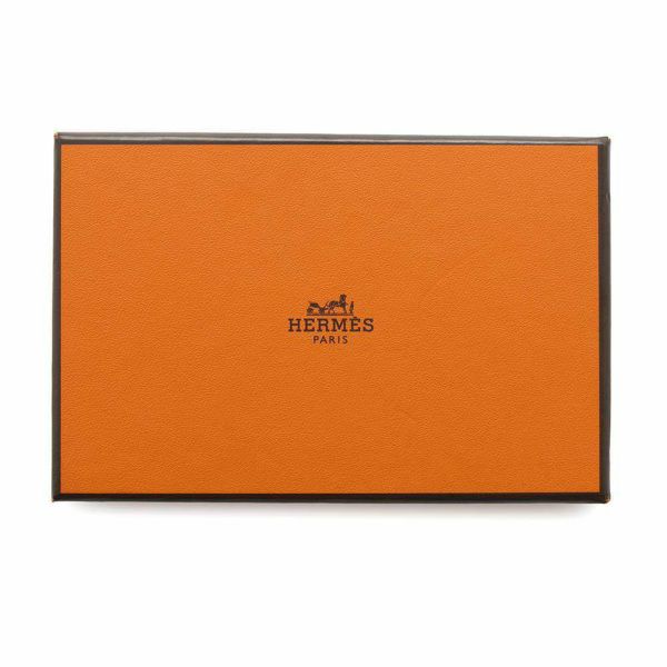 エルメス カードケース カルヴィ ローズテキサス シェブルミゾル D刻印 HERMES 三越日本橋限定