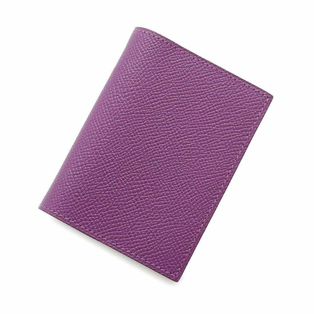 エルメス 手帳カバー アジェンダ ミニ アネモネ/シルバー金具 エプソン T刻印 HERMES カバー