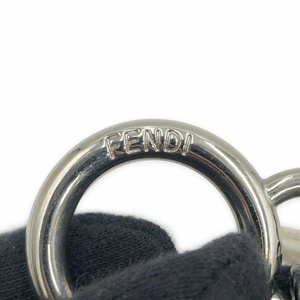 フェンディ バッグチャーム ピロちゃん ミンクファー ビジュー 7AR525 FENDI ピンク