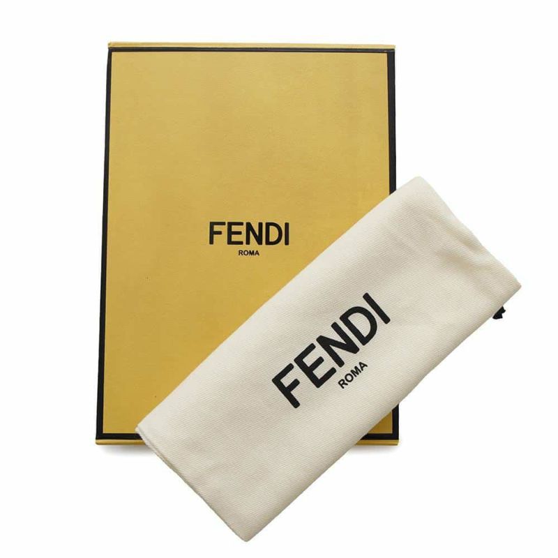 フェンディ バッグチャーム ピロちゃん ミンクファー ビジュー 7AR525 FENDI ピンク