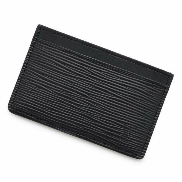ルイヴィトン カードケース エピ ポルト カルト・サーンプル M63512 黒 ブラック