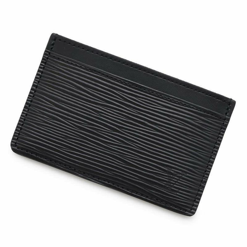 ルイヴィトン カードケース エピ ポルト カルト・サーンプル M63512 黒 ブラック