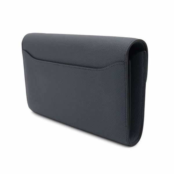 エルメス 長財布 コンスタンス トゥーゴー ロング カヴァル グリミスティ/シルバー金具 エプソン W刻印