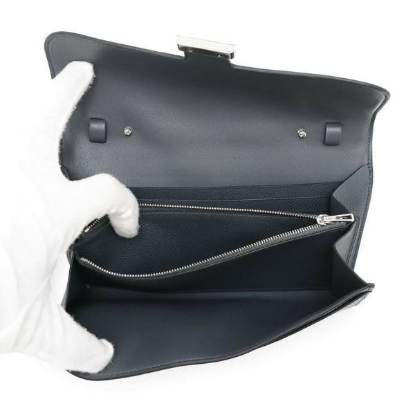 エルメス 長財布 コンスタンス トゥーゴー ロング カヴァル グリミスティ/シルバー金具 エプソン W刻印
