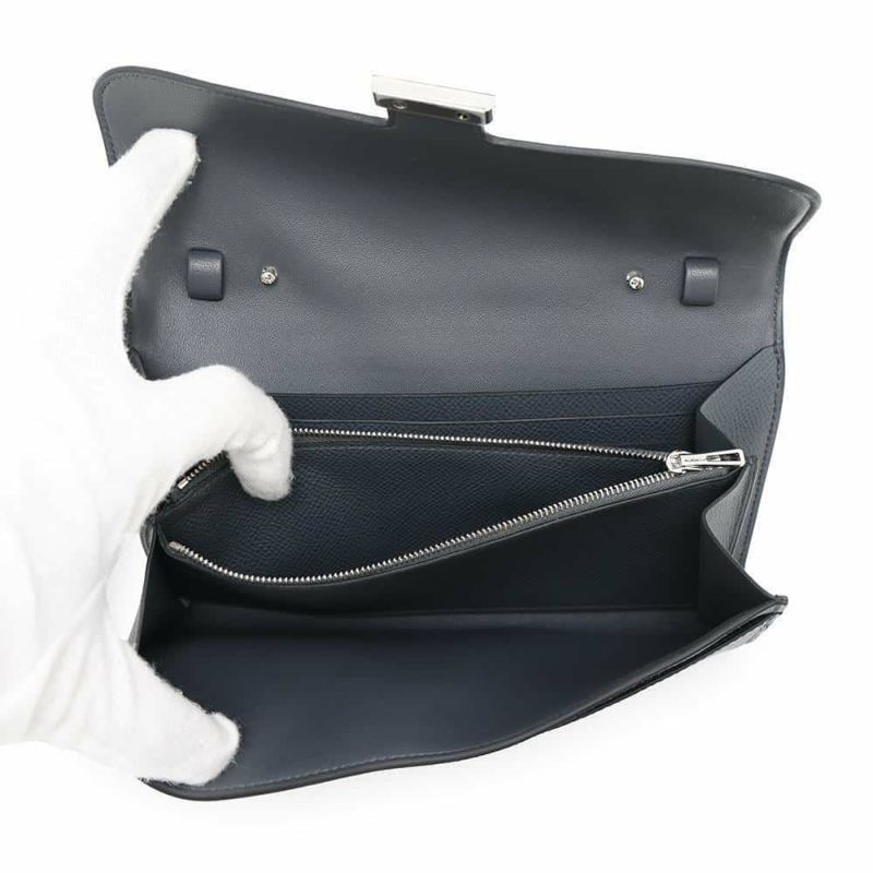 エルメス 長財布 コンスタンス トゥーゴー ロング カヴァル グリミスティ/シルバー金具 エプソン W刻印