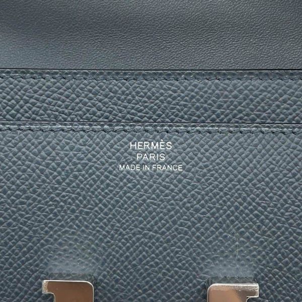 エルメス 長財布 コンスタンス トゥーゴー ロング カヴァル グリミスティ/シルバー金具 エプソン W刻印