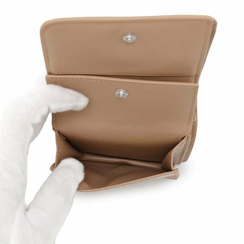 バレンシアガ 二つ折り財布 コンンパクトウォレット 型押しレザー 594216 BALENCIAGA 財布