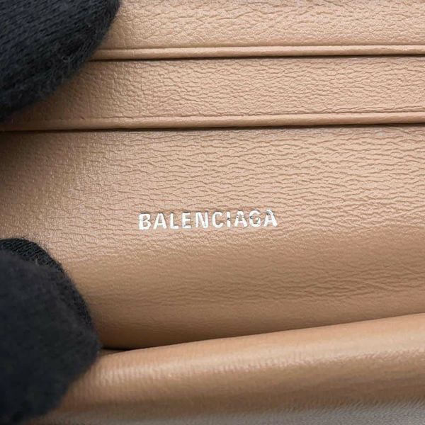 バレンシアガ 二つ折り財布 コンンパクトウォレット 型押しレザー 594216 BALENCIAGA 財布