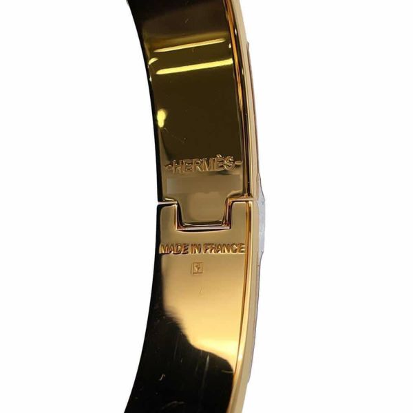 エルメス ブレスレット クリック H クリッククラックPM ブラック/シルバー金具 HERMES 黒