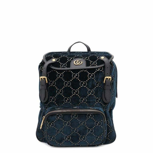 お*K様 GUCCI ベルベット スモールバックパック 574942 リュックサ グッチ バックパック GGベルベット スモールバックパック 574942