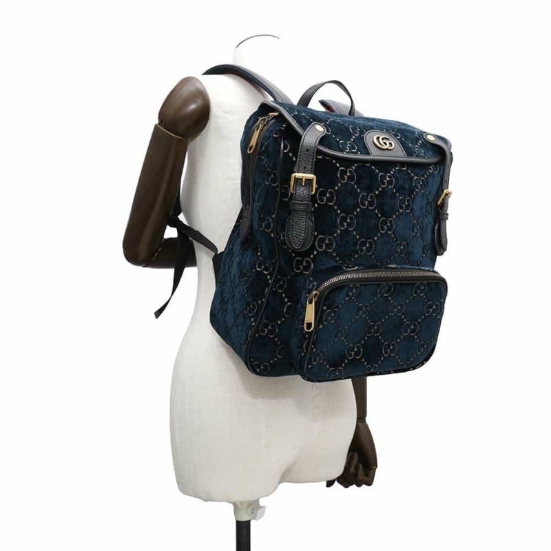 グッチ バックパック GGベルベット スモールバックパック 574942 GUCCI リュックサック