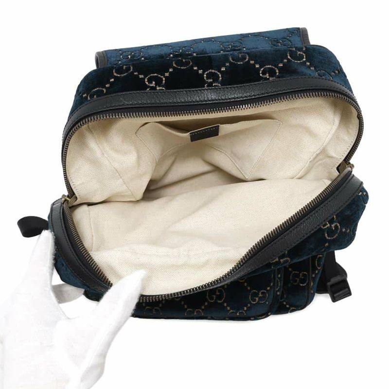 グッチ バックパック GGベルベット スモールバックパック 574942 GUCCI リュックサック