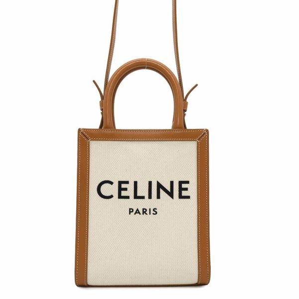 セリーヌ ハンドバッグ ミニ バーティカル カバ ロゴ 193302 CELINE 2way