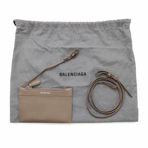 バレンシアガ ハンドバッグ ネイビーカバ XS オールレザー 390346 ポーチ付 BALENCIAGA 2way