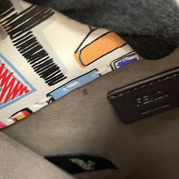 フェンディ ハンドバッグ サンシャイン ショッパー スモール レザー 8BS051 FENDI 2way 白