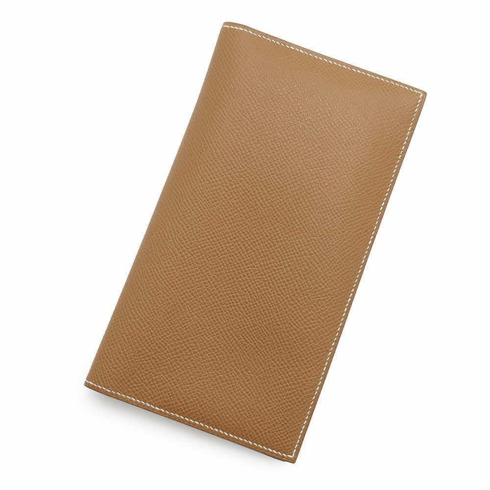 エルメス 長財布 MC2 フレミング ゴールド エプソン U刻印 HERMES 財布 メンズ