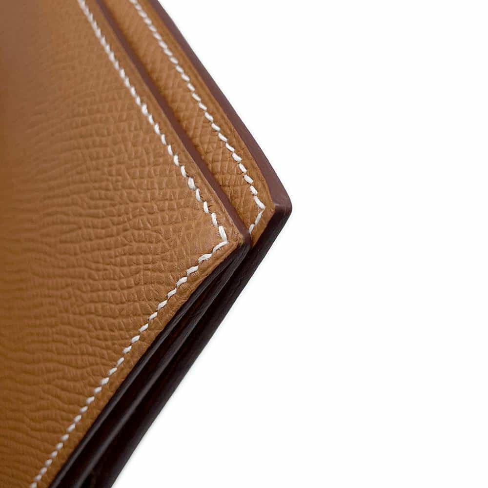 エルメス 長財布 MC2 フレミング ゴールド エプソン U刻印 HERMES 財布 メンズ