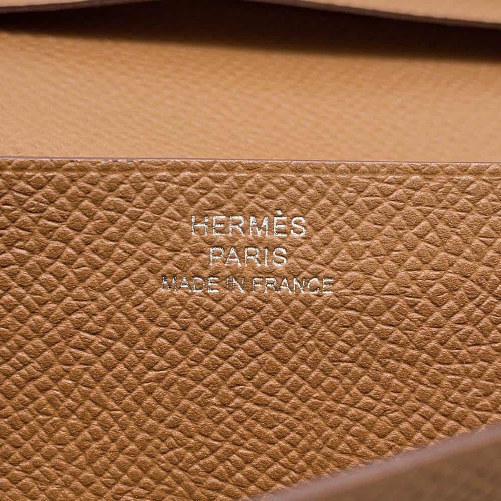 エルメス 長財布 MC2 フレミング ゴールド エプソン U刻印 HERMES 財布 メンズ