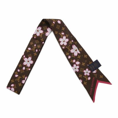 ルイヴィトン スカーフ LV × TM バンドーBB・チェリーブロッサム