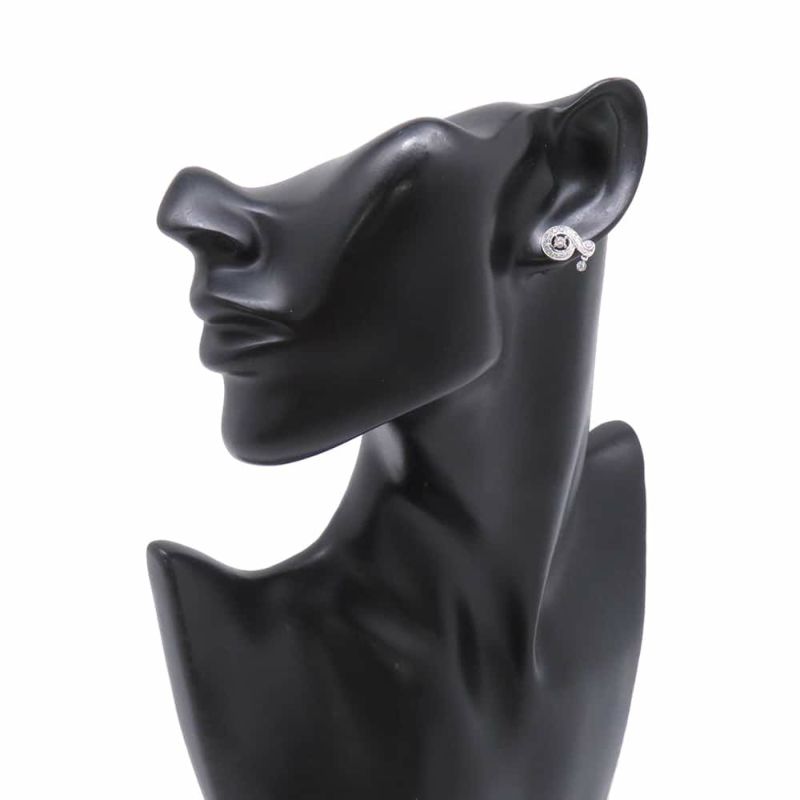 ヴァンクリーフ&アーペル ピアス ニドパラディ ダイヤモンド K18WGホワイトゴールド Van Cleef & Arpels