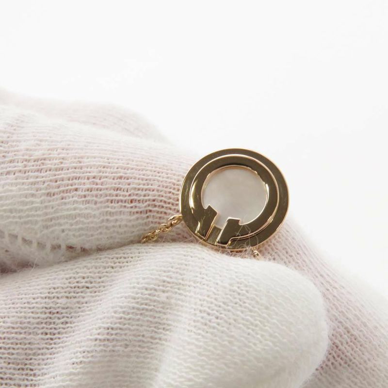 ティファニー ネックレス T トゥー サークル ペンダント マザーオブパール K18PGピンクゴールド Tiffany&Co. ジュエリー