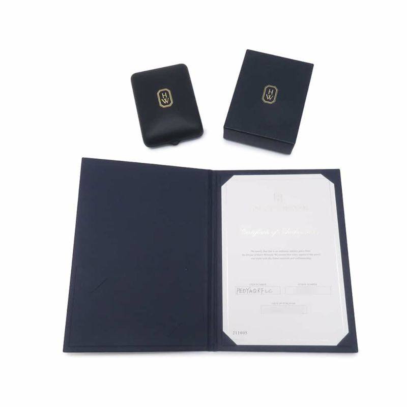 ハリーウィンストン ネックレス リリークラスター・ペンダント ダイヤモンド 46P 計約0.68ct K18YGイエローゴールド PEDYMQRFLC